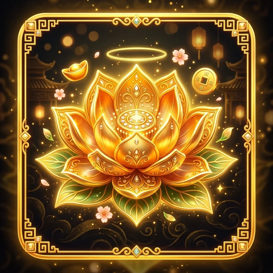 Golden Lotus sur Magical Spin